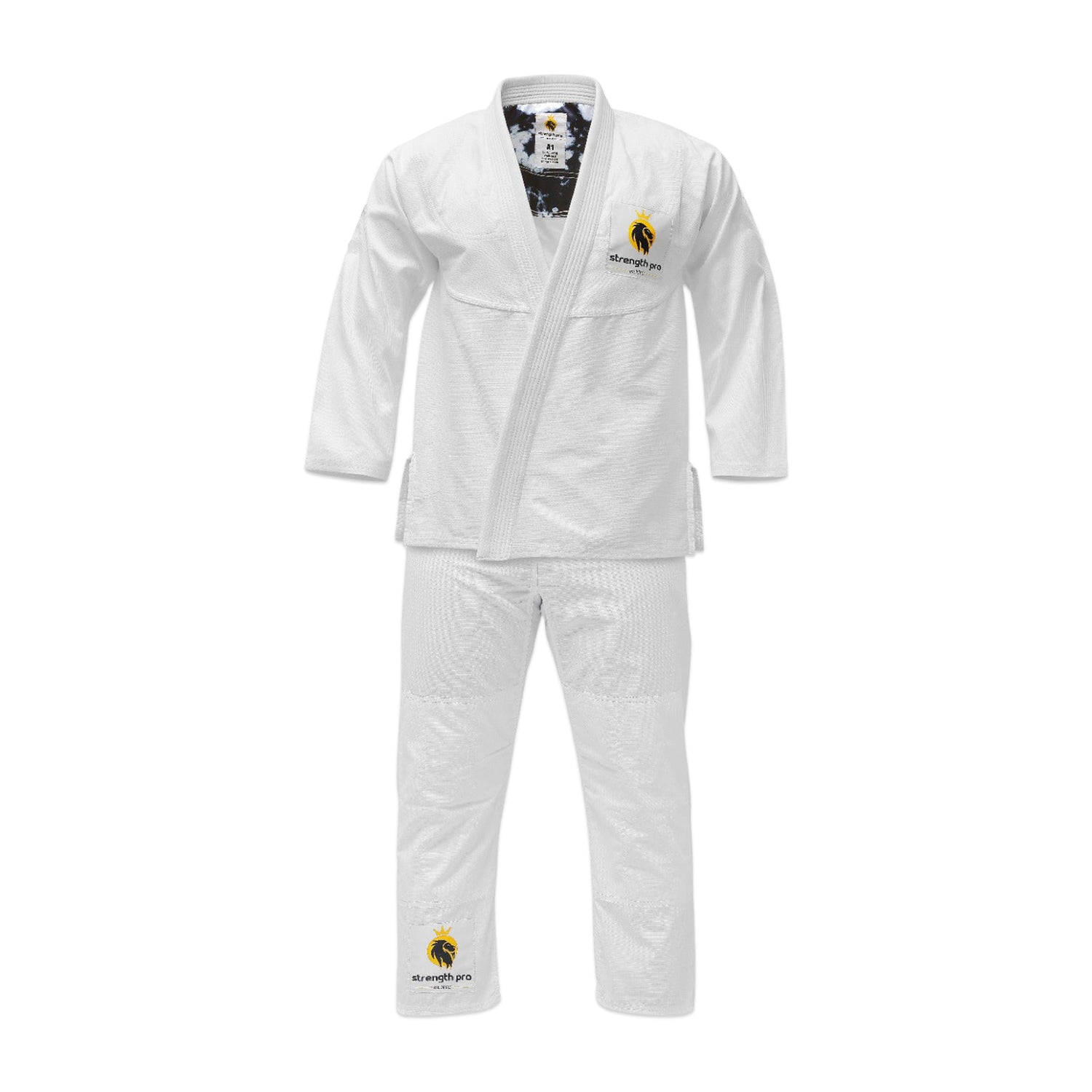 Strength Pro | BJJ Gi kids | Brazilian Jiu Jitsu Kimono Prolight | 300 GSM White