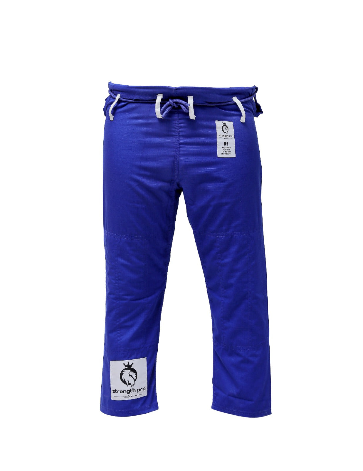 350 GSM Brazilian Jiu Jitsu Gi Blue Kimono - Strength Pro