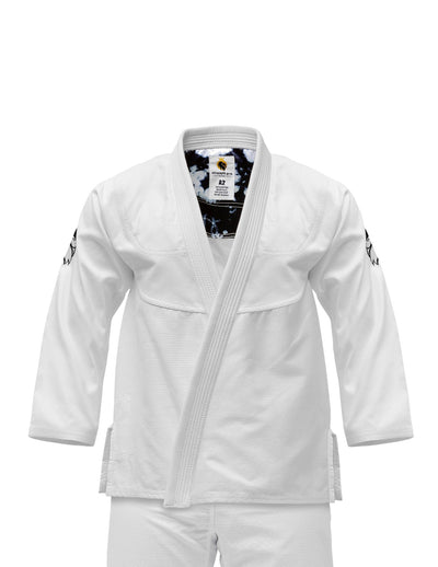 450 GSM Brazilian Jiu Jitsu Gi White Kimono – Strength Pro