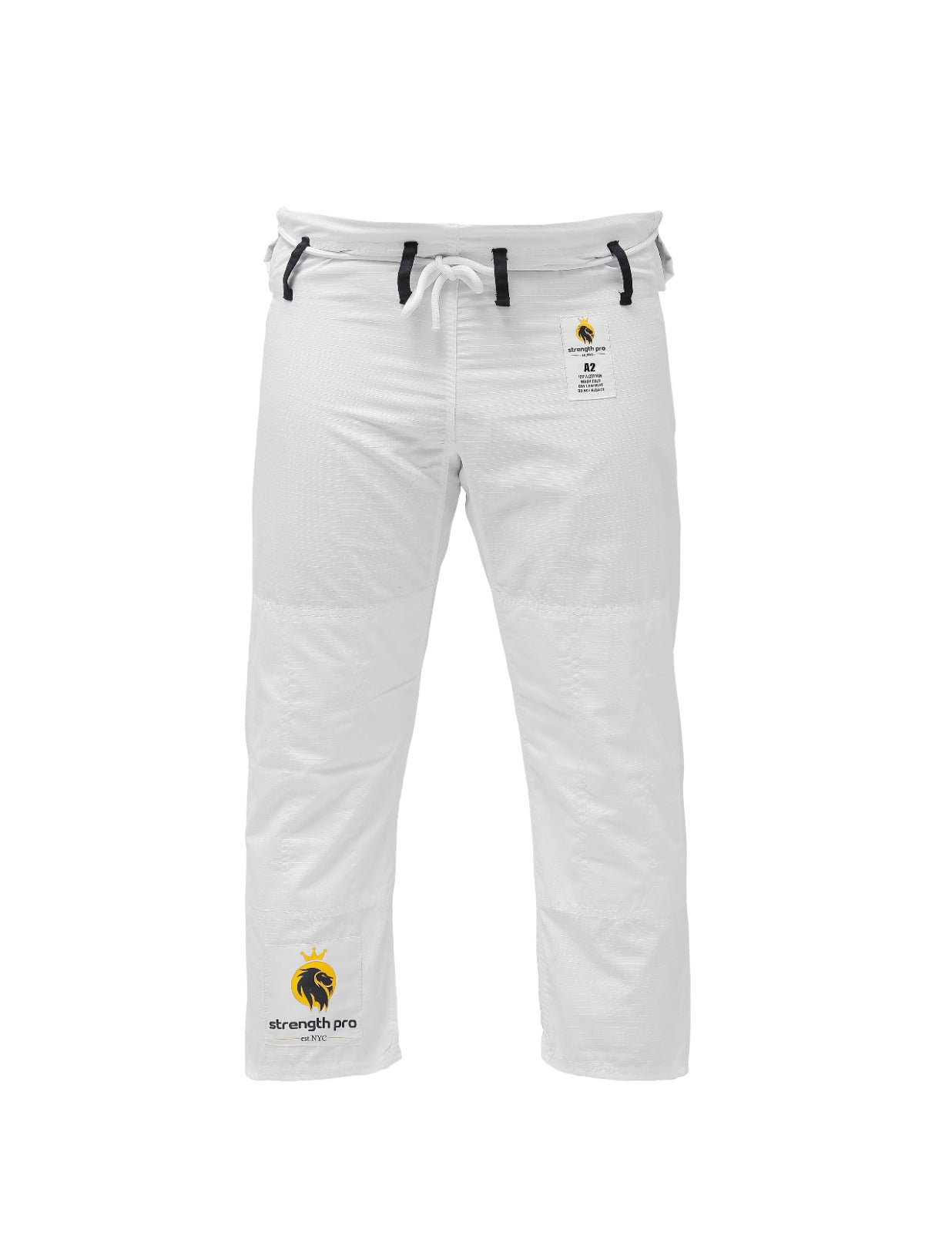 450 GSM Brazilian Jiu Jitsu Gi White Kimono – Strength Pro